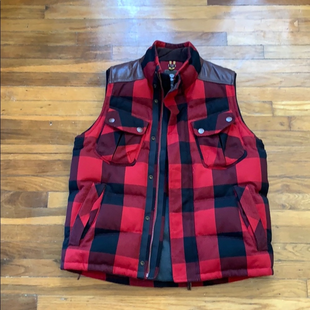 Timberland Lumberjack Vest waterproof leather L